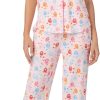 Pajamas for Women 2 Piece Set - Recycled Poly Jersey Notch Collar Short  Size：M